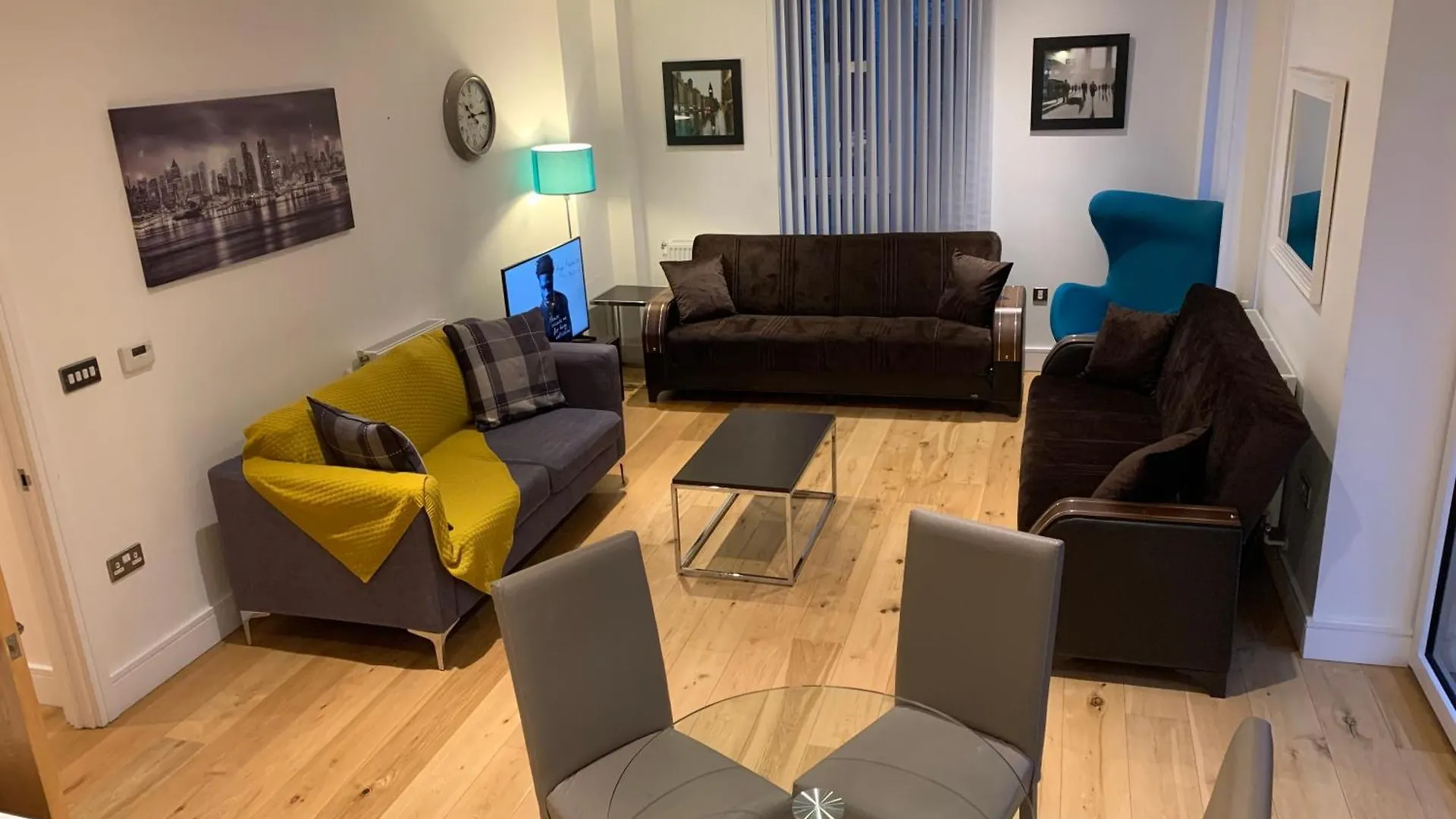 Modern London Excel 2 Bedrooms 2 Bathrooms, Parking, Kitchen, Lounge, Balcony Apartment 0*,  Großbritannien